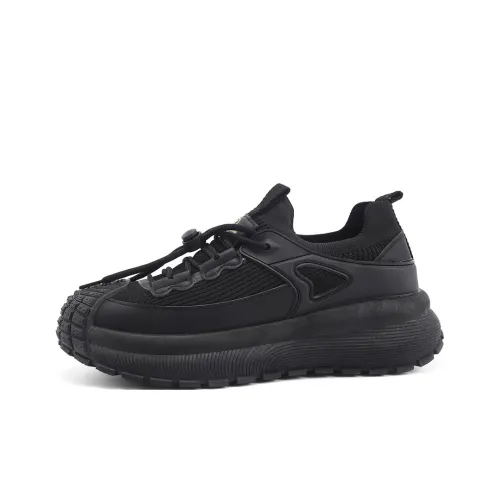 TOM TAILOR Low Top Casual Shoes Men's Black