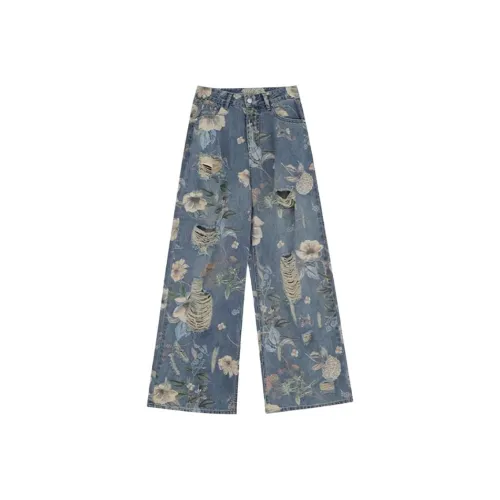 EYEUNDERSTAND Jeans Unisex Blue