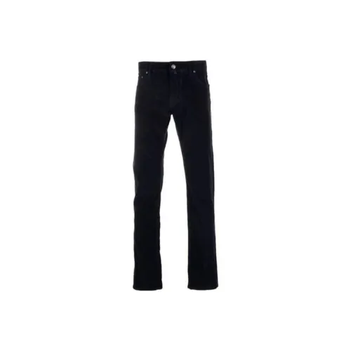 JACOB COHEN Scarf detail Five pocket Straight leg Trousers