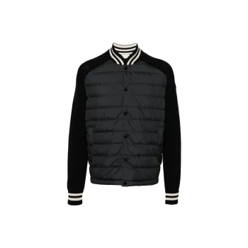 Moncler Zip-Up Down Jacket