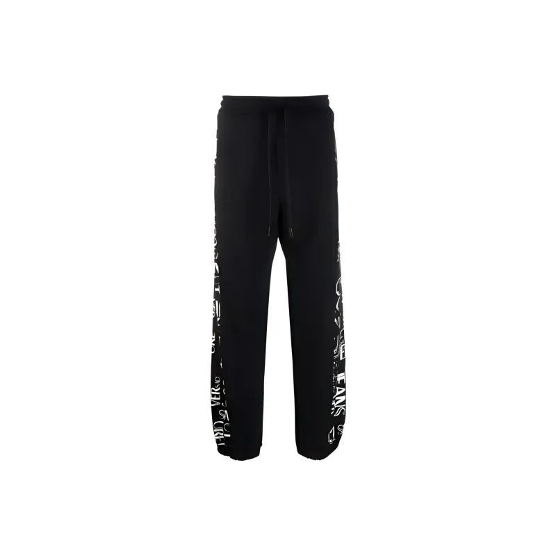 VERSACE JEANS COUTURE Logo-print Cotton Track Pant-0