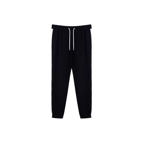GOLF Knitted Sweatpants Men Navy Blue