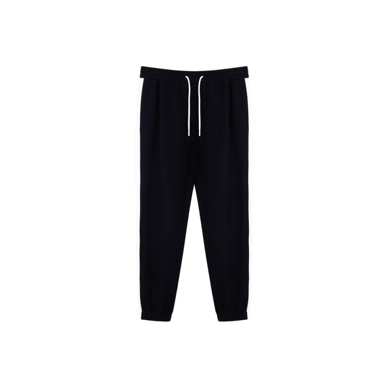 GOLF Knitted Sweatpants Men Navy Blue-0