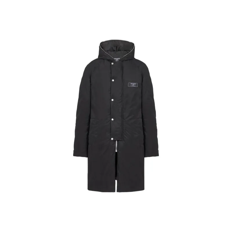 BALMAIN Long Down Jacket-0