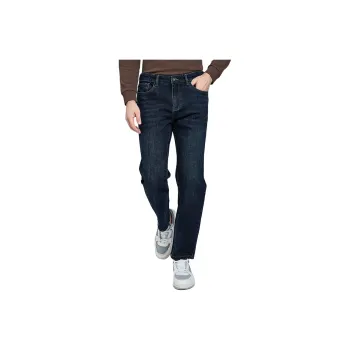 Dance With Wolves Jeans Men's Dark Blue
