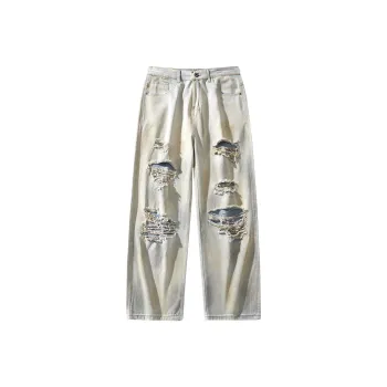 AI3 Jeans Unisex Yellow Mud