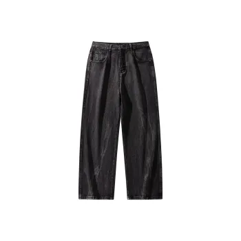 AI3 Jeans Unisex Distressed Gray