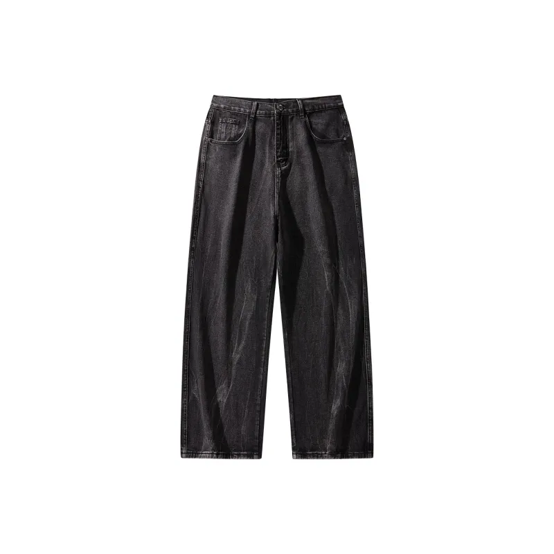 AI3 Jeans Unisex Distressed Gray-0