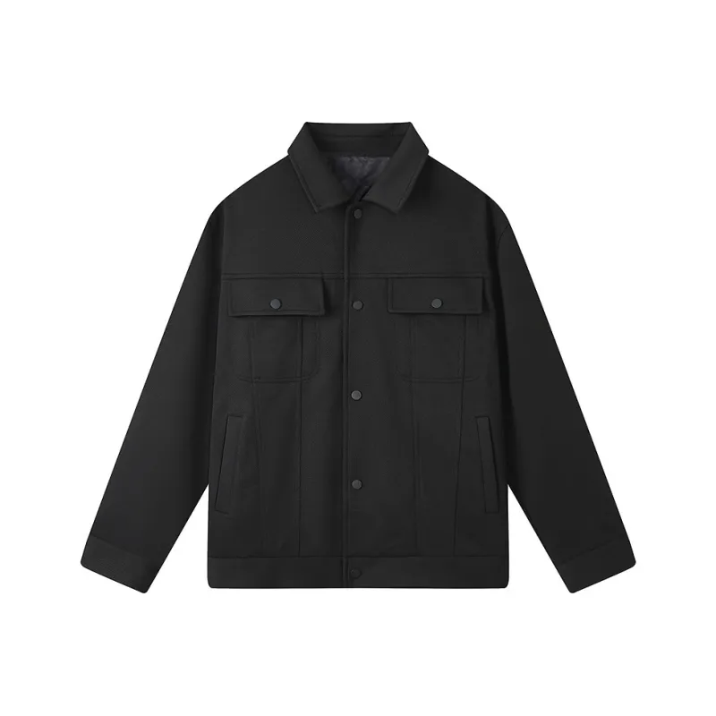 Gxg Jeans Jackets Coats Men's Black-0