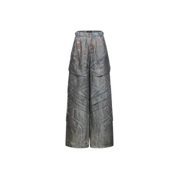 BLINDNOPLAN Jeans Unisex Gold Blue Burnished