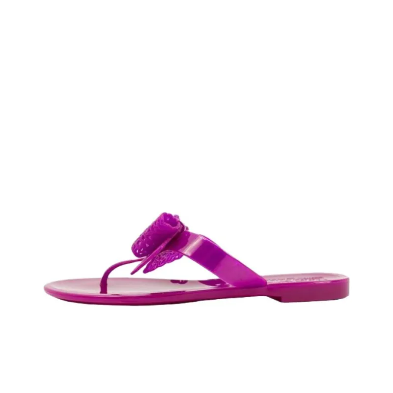 FERRAGAMO Slip Resistant Flip Flops Women's Purple-0