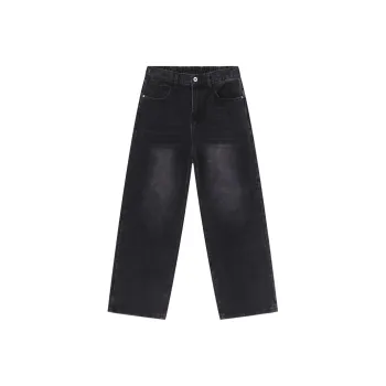 Voguo Relay Loose Fit Straight Fit Jeans Unisex