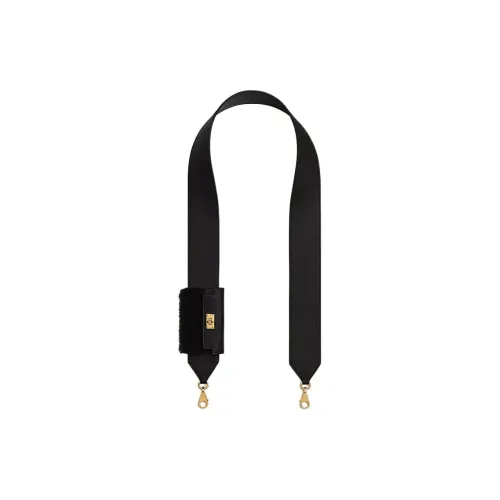 HERMES Kelly Pocket Swift Calfskin With Shearling Bag Strap Women's Black