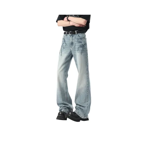 DJ.SPIRIT Classic Fashion Jeans Mens