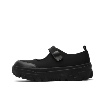 Chi Wolf Low Top Casual Shoes Unisex Black