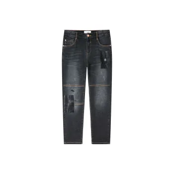 DAVID NAMAN Jeans Men Black