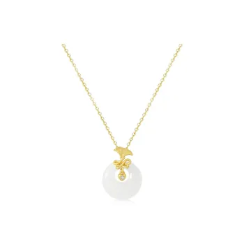 Kim Ka Fook Chalcedony Necklaces Women's