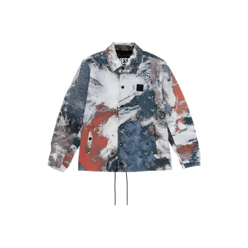 DIESEL Jackets Coats Men's Blue