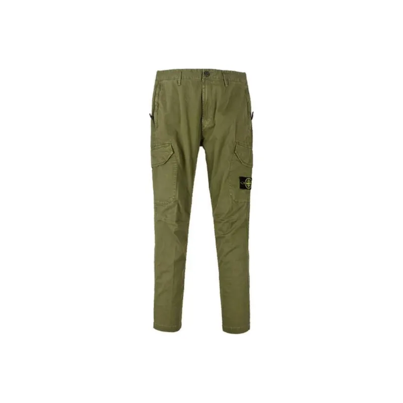 STONE ISLAND Cargo Pants Men's Green-0