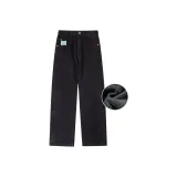 Black Fleece-Lined