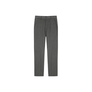 DAVID NAMAN Casual Pants Men's Gray