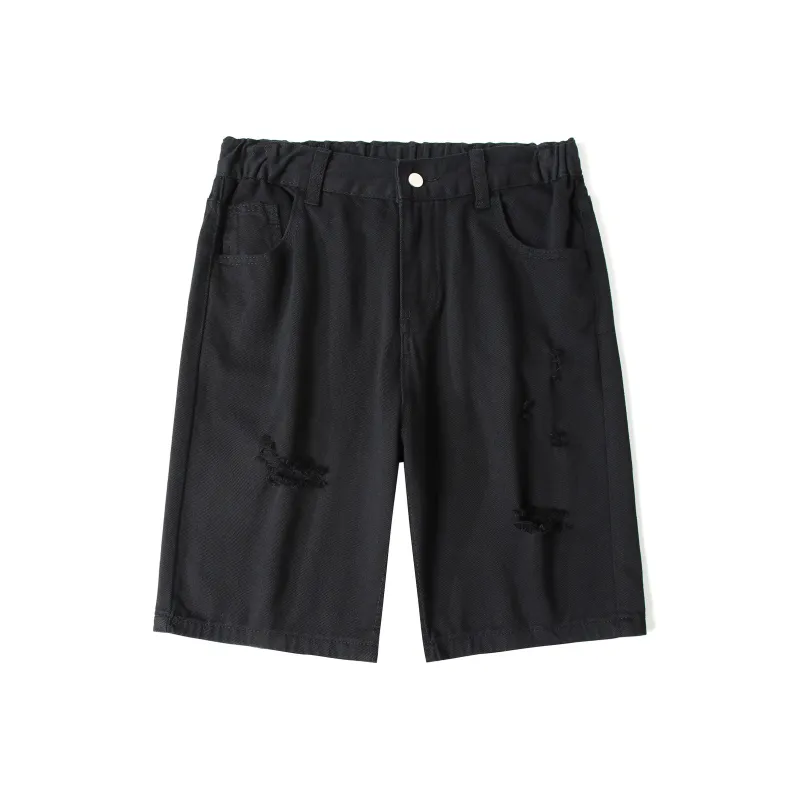Nuthink Denim Shorts Unisex-1