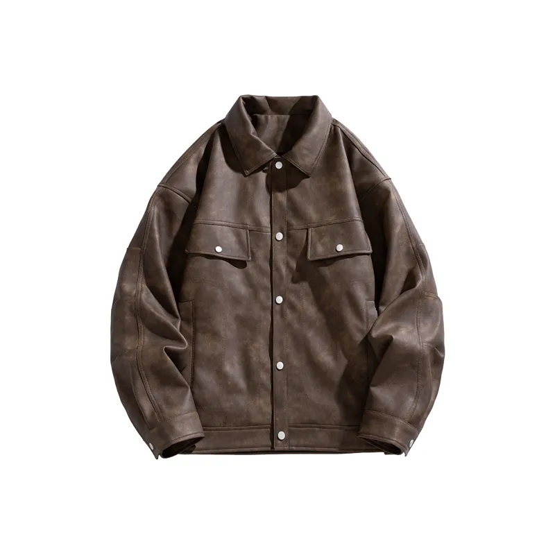 PIMC Leather Jackets Unisex-2
