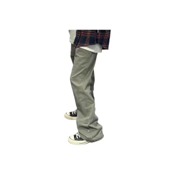 WOKXSS Jeans Unisex Gray Green