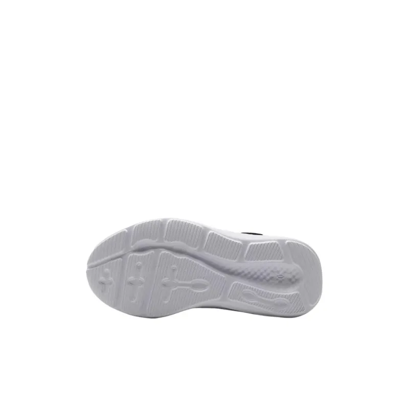Under Armour Slip Resistant Shock Absorbers Low Top Kids' Running Shoes Black White Kids'-5