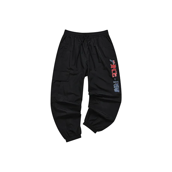 FILA FUSION x FACETASM Casual Pants Men's Elegant Black-0