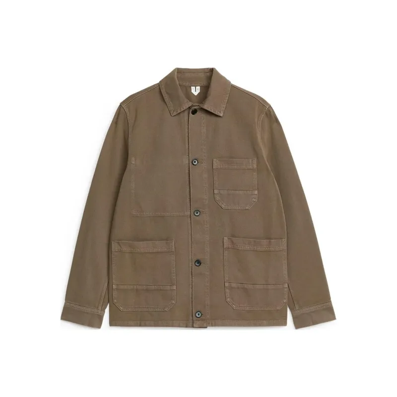 ARKET Jackets Coats Men's Khaki Green-0