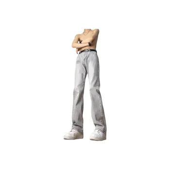 DABAISHA Jeans Unisex Smoke Gray