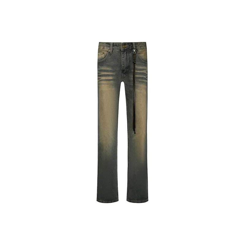 COOLALPACA Jeans Unisex Vintage Blue-1