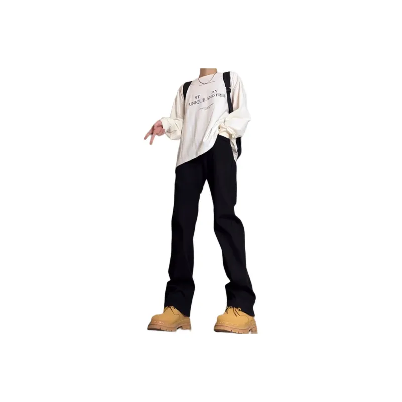 BENGEN Jeans Unisex Absolute Black-0
