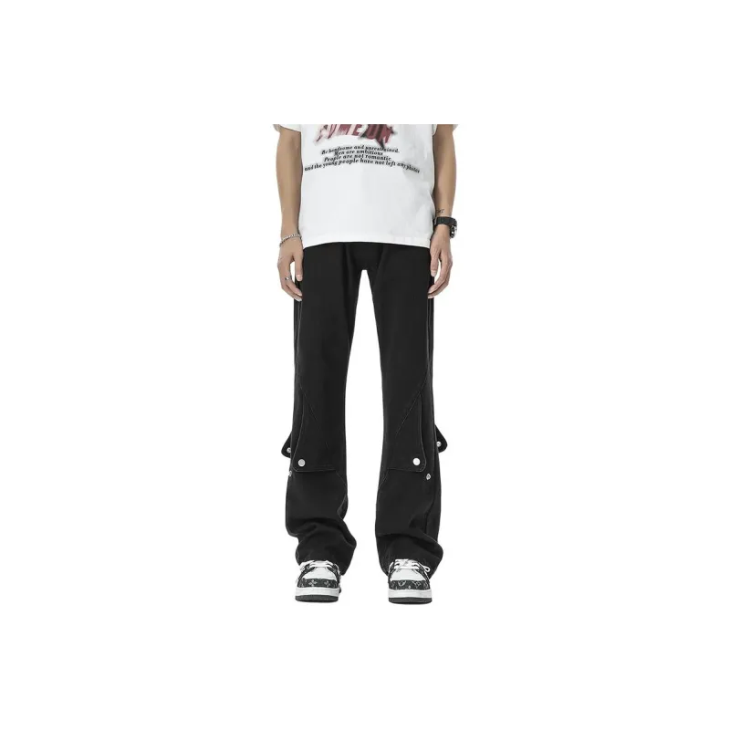 Struggle Vintage95 Jeans Unisex Black-0