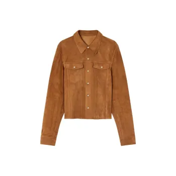VERSACE Suede Overshirt