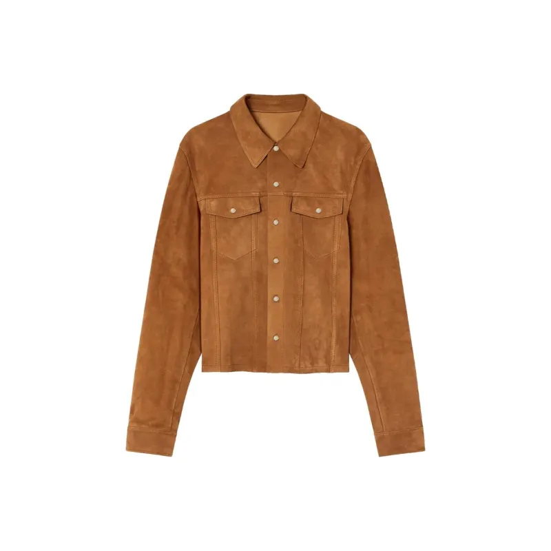 VERSACE Suede Overshirt-0