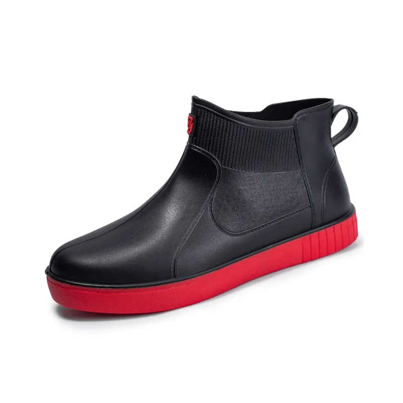 LONGYING Rain Boots Men-6