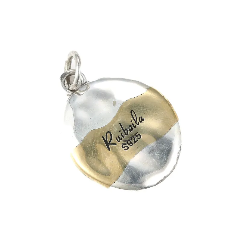 Ruibeila 925 Sterling Silver Necklaces Unisex-5