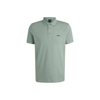 HUGO BOSS Polo Shirt Men's Light Green