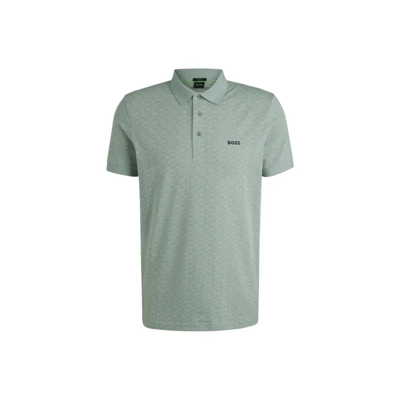 HUGO BOSS Polo Shirt Men's Light Green-0