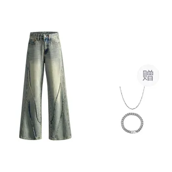 MINEPAIR Jeans Unisex Yellow Mud