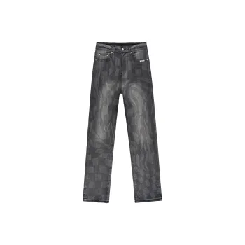 XINYINSU Jeans Unisex Dark Gray