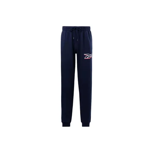 Reebok Knitted Sports Pants Men's Marine Blue