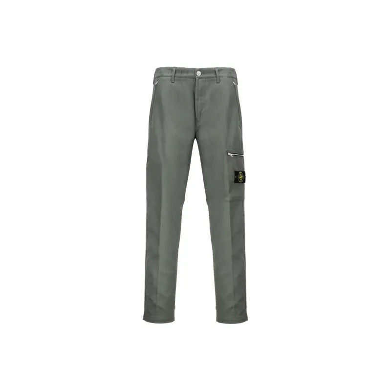 STONE ISLAND Logo Patch Cargo Pants-0