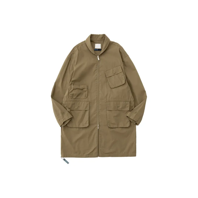 COMMON SCENTS Trench Coat Men's-0