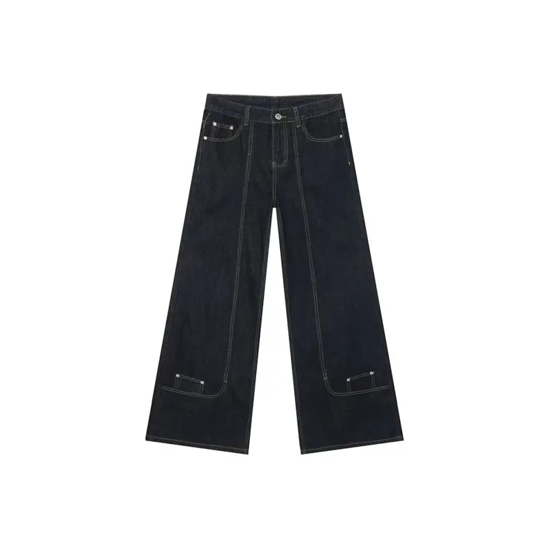 PANDA ADEVIL Jeans Unisex Blue-0