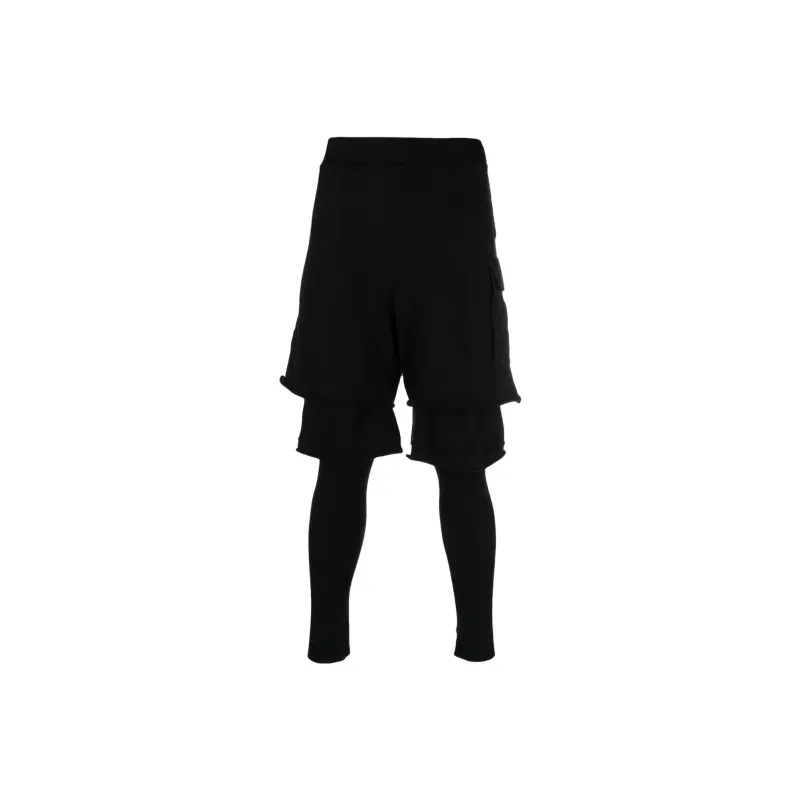 UNDERCOVER Knitted Sweatpants Men Black-0