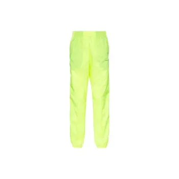 OFF WHITE Knitted Sweatpants Men Neon Yellow