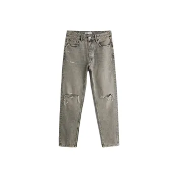 ZARA Jeans Men Gray/Beige
